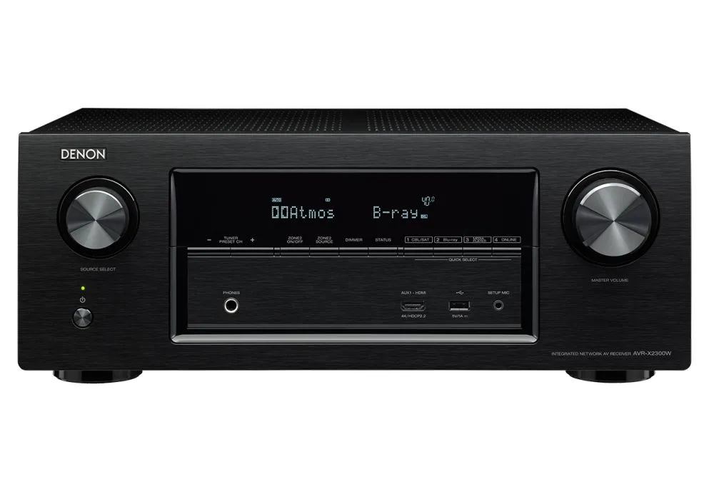 Denon AVR-X2300W 7.2 Channel Home Theatre AV Receiver | A