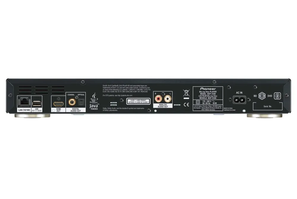 Pioneer BDP-X300 Blu-ray Player | Digital Cinema