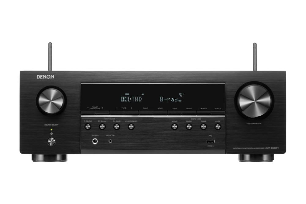 Denon AVR-S660H Channel 8K UHD HDR Home Theatre Receiver HDR