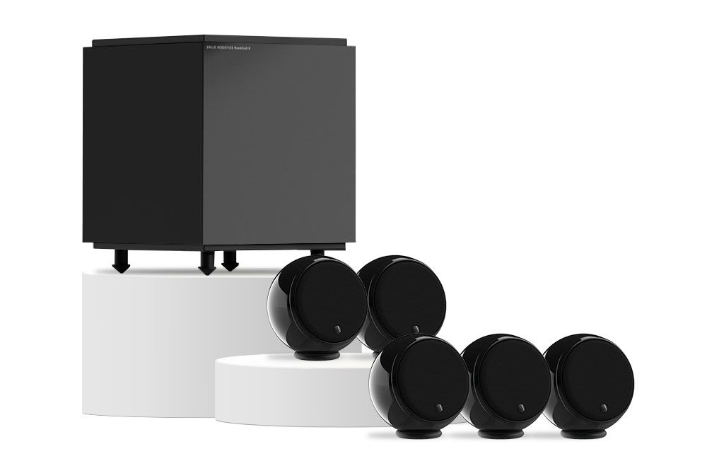 Gallo Acoustics Micro Speaker and RoomSub Subwoofer Package