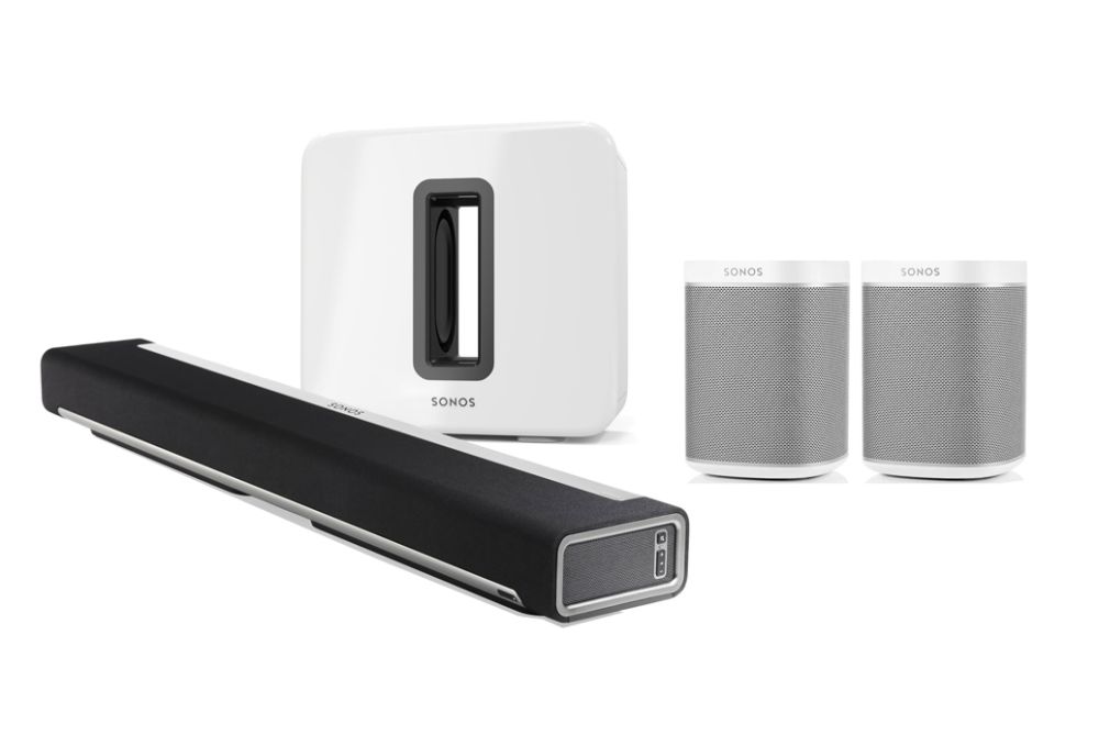 Sonos Surround Set with Playbar and Play:1 Digital Cinema