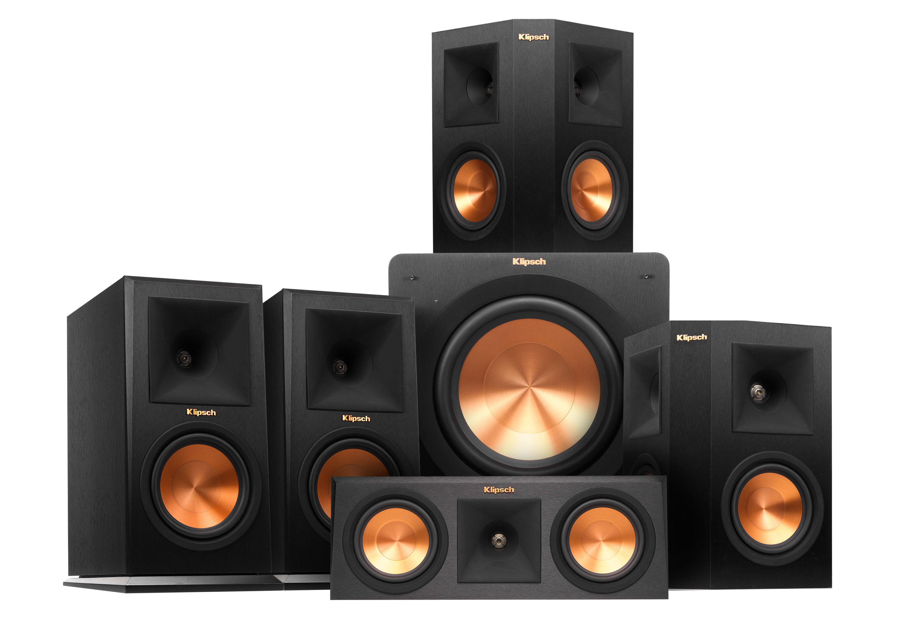 Klipsch RP-160 Compact Home Theatre Speaker Package Digital